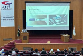 اختتمت كلية الهندسة الطبية نشاطها العلمي BME in 30 min للفصل الربيعي للعام الدراسي 2024-2025